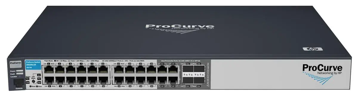 J9279-69001 HP ProCurve E2510-24G 24-Ports + 4 x SFP/TX...