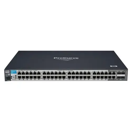 J9280-61001 HP ProCurve E2510-48G 48-Ports Layer-2 Stackable Managed Gigabit Ethernet Switch with 4 x SFP (mini-GBIC)