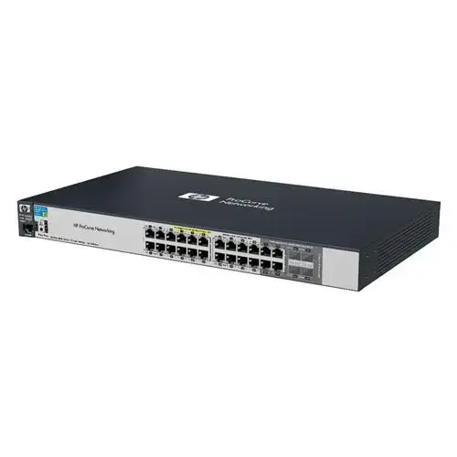 J9299-69001 HP ProCurve E2520-24G-PoE 20-Ports 20 x 10/100/1000Base-T + 4 x SFP (mini-GBIC) Shared 4 x 10/100/1000Base-T Ethernet Switch