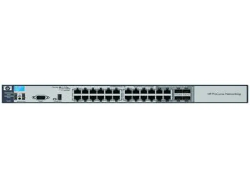 J9470AABA HP ProCurve 3500-24 24-Ports 4 x SFP (mini-GBIC) Shared 20 x 10/100Base-TX LAN 4 x 10/100/1000Base-T LAN Switch