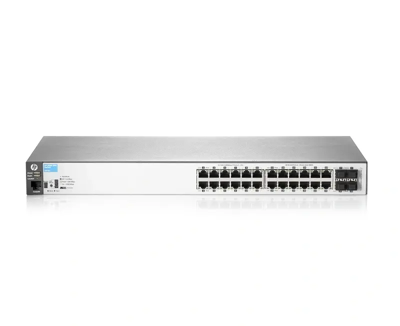 J9776A#ABB HP ProCurve 2530-24G 24-Ports with 4 x Expansion Slots 10/100/1000Base-T Rack-mountable Manageable Ethernet Switch