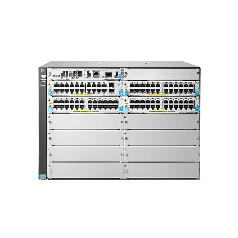 J9825A#ABA HP ProCurve 5412R-92G-PoE+/SFP+ V2 Zl2 92-Ports 10/100/1000 (PoE+) Managed Gigabit Ethernet Switch