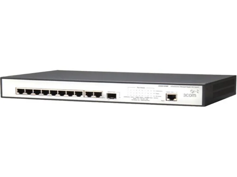 JD864A#ABA HP V1905-10G-PoE 10 Port 1 Slot 10 10/100/1000Base-T 1 x SFP (mini-GBIC) Ethernet Switch