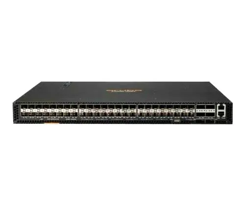JL479A HP Aruba 8320 48-Port 48 x 10 Gigabit SFP+ + 6 x 40 Gigabit QSFP+ Managed Rack-Mountable Ethernet Switch