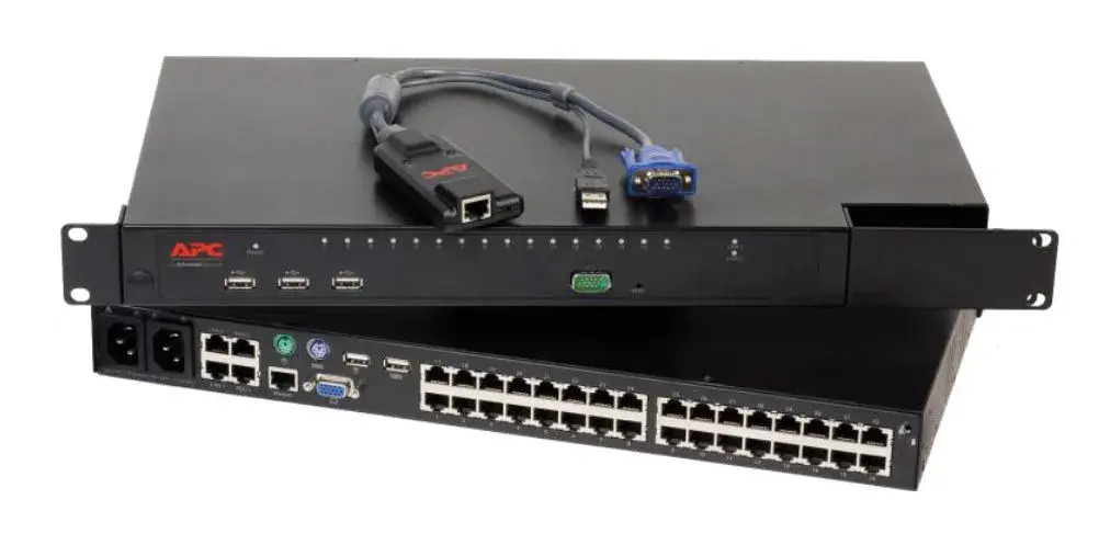 PY252 Dell PowerEdge KVM Switch 8-Ports PS/2, USB