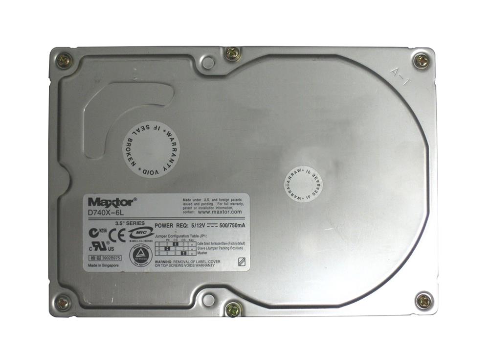 L01J040 Maxtor DiamondMax 40GB 7200RPM IDE Ultra ATA-133 2MB Cache 3.5-inch Hard Drive