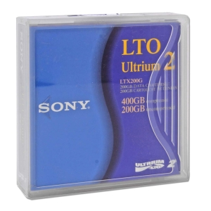 LTX200G Sony 200GB/400GB LTO Ultrium-2 Tape Cartridge