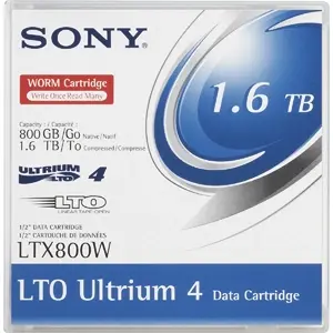 LTX800W Sony 800GB/1.60TB LTO Ultrium 4 WORM DATa Cartridge