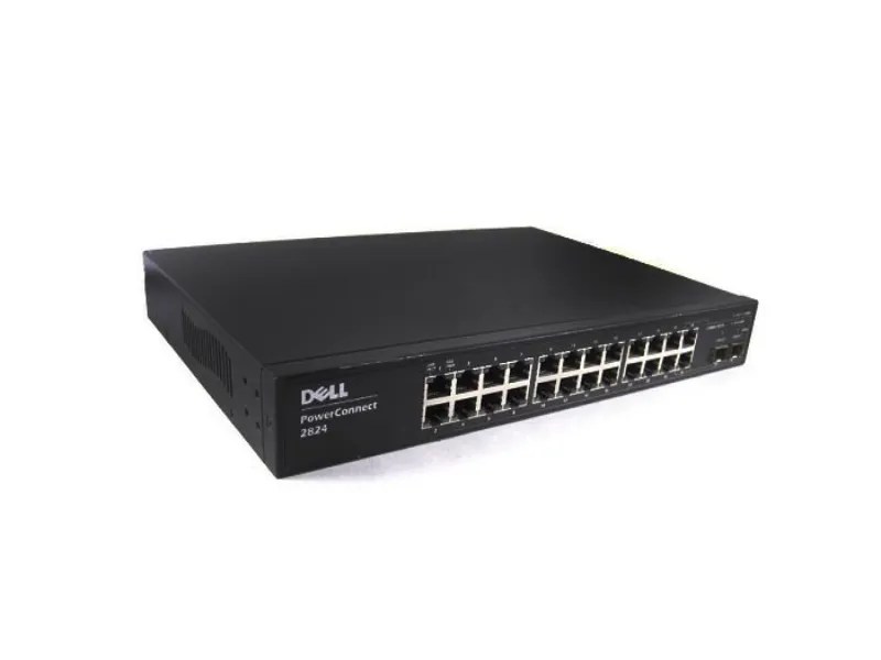 M521M Dell PowerConnect 2824 24-Ports 10/100/1000Base-T Managed Switch