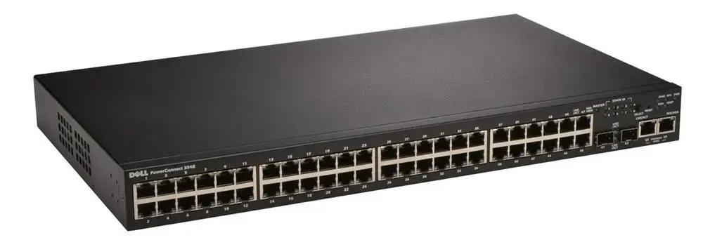 M725K Dell PowerConnect 3548 48-Ports 10/100 Base-T PoE...