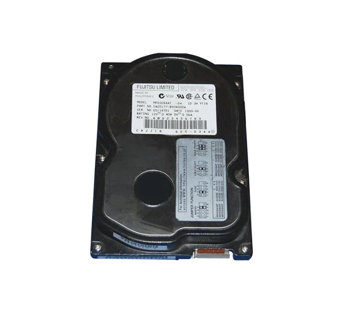 MPD3084AT Fujitsu 8GB 5400RPM ATA-66 3.5-inch Hard Drive