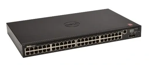 N2048P Dell PowerConnect 48-Port 10/100/1000-Base-T and 2 X 10 GbE SFP+ PoE Layer 3 Switch