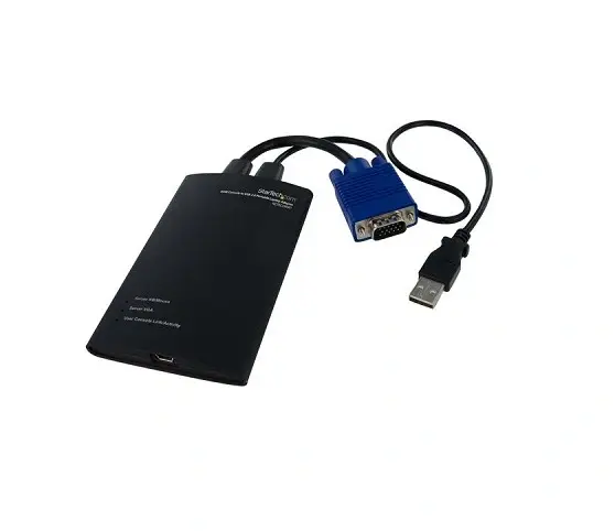 NOTECONS01 StarTech 1-Port KVM Console to USB 2.0 Porta...