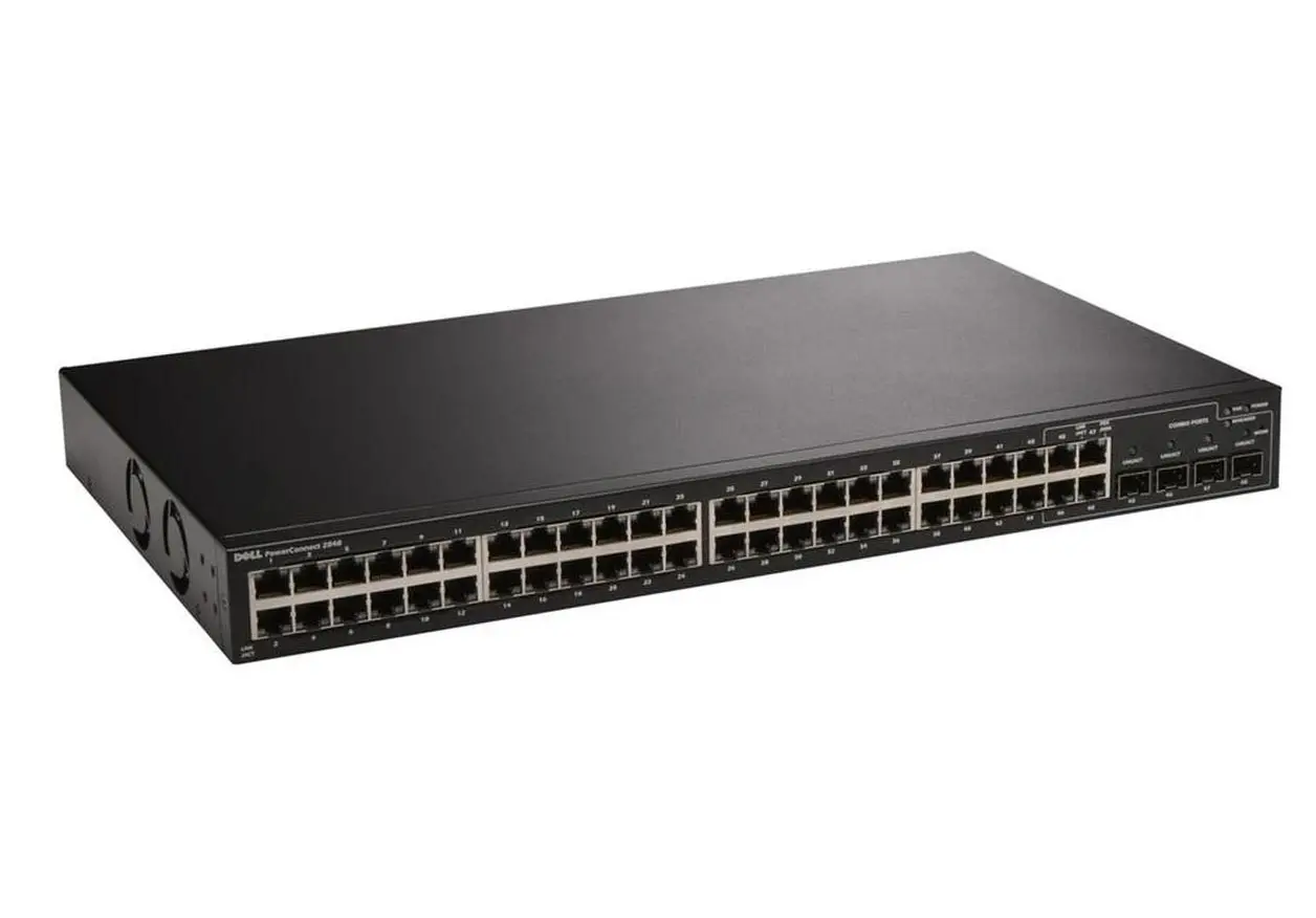 PC2848 Dell PowerConnect 2848 48-Ports 10/100/1000Base-...
