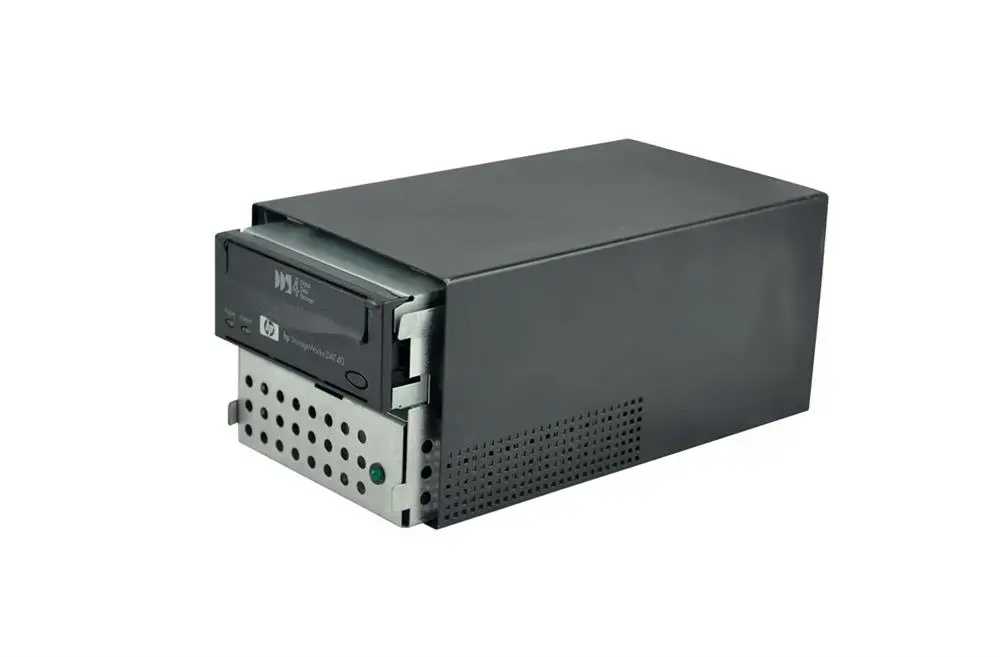 Q1555A HP 20/40GB SCSI DDS-4 Carbon DAT40 External Tape...