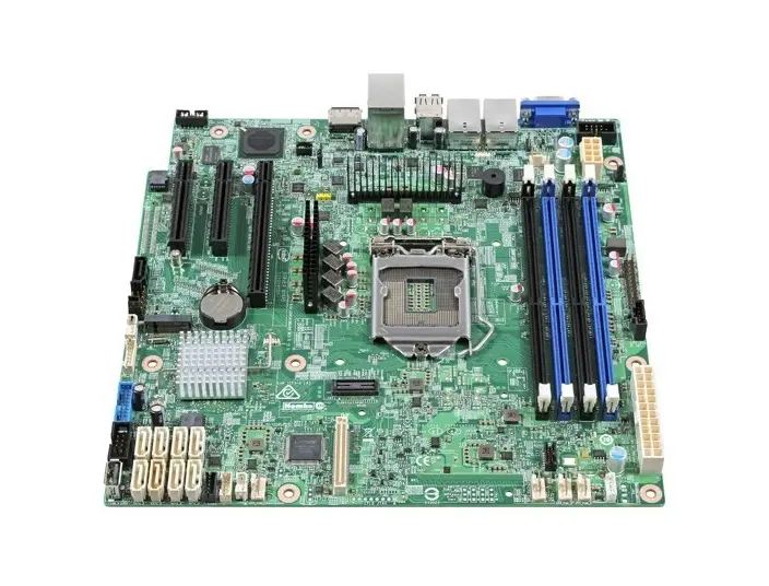 S1200SPLR Intel C236 Chipset micro ATX System Board (Mo...