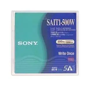SAIT1-500W Sony 500GB/1.3TB S-AIT1 WORM Tape Cartridge