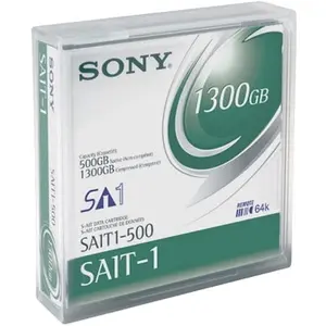 SAIT1500N Sony 500GB/1.3TB S-AIT1 Barcode Label Tape Cartridge