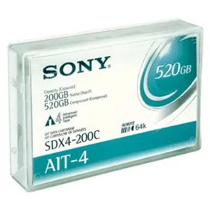 SDX4-200C-BC Sony 200GB/520GB AIT-4 Barcoded DATa Cartr...