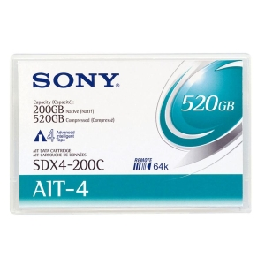 SDX4200C Sony AIT-4 200GB/ 520GB Tape Cartridge