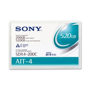 SDX4200CWW Sony AIT-4 200GB/ 520GB Tape Cartridge