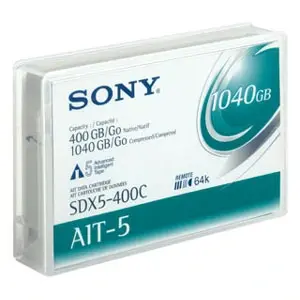 SDX5400C-BC Sony 400GB/1.04TB AIT-5 Barcoded DATa Cartridge