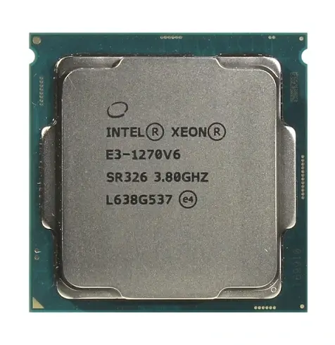 SR326 Intel Xeon E3-1270 v6 4-Core 3.80GHz 8GT/s DMI3 8MB SmartCache Socket FCLGA1151 Processor