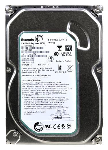 ST3160316AS Seagate BarraCuda 160GB 7200RPM SATA 6GB/s ...