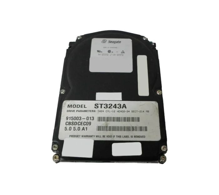 ST3243A Seagate 214MB 3800RPM IDE / ATA 32KB Cache 3.5-inch Hard Drive