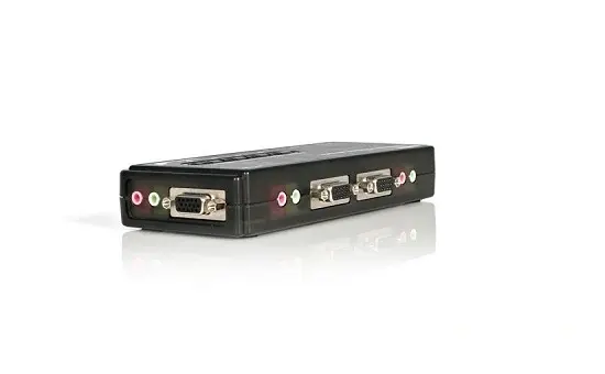SV411KUSB StarTech 4-Port Mini USB KVM kit with Cables ...