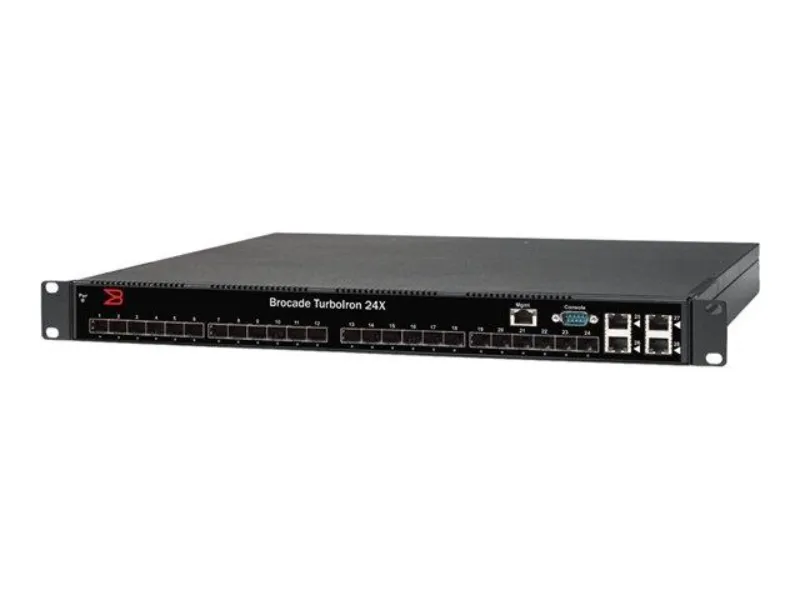 TI-24X-AC Brocade TurboIron 1U 24-Ports XFP Managed Swi...