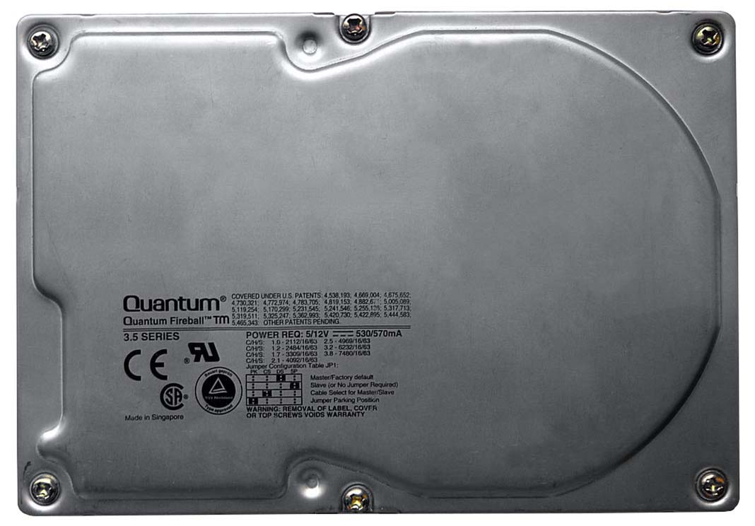 TM21A431 Quantum 2.1GB 4500RPM ATA/IDE 3.5-inch Hard Drive