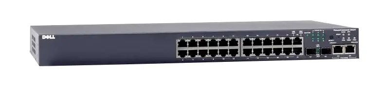 UJ393 Dell PowerConnect 3424 24-Ports 10/100 Fast Ether...