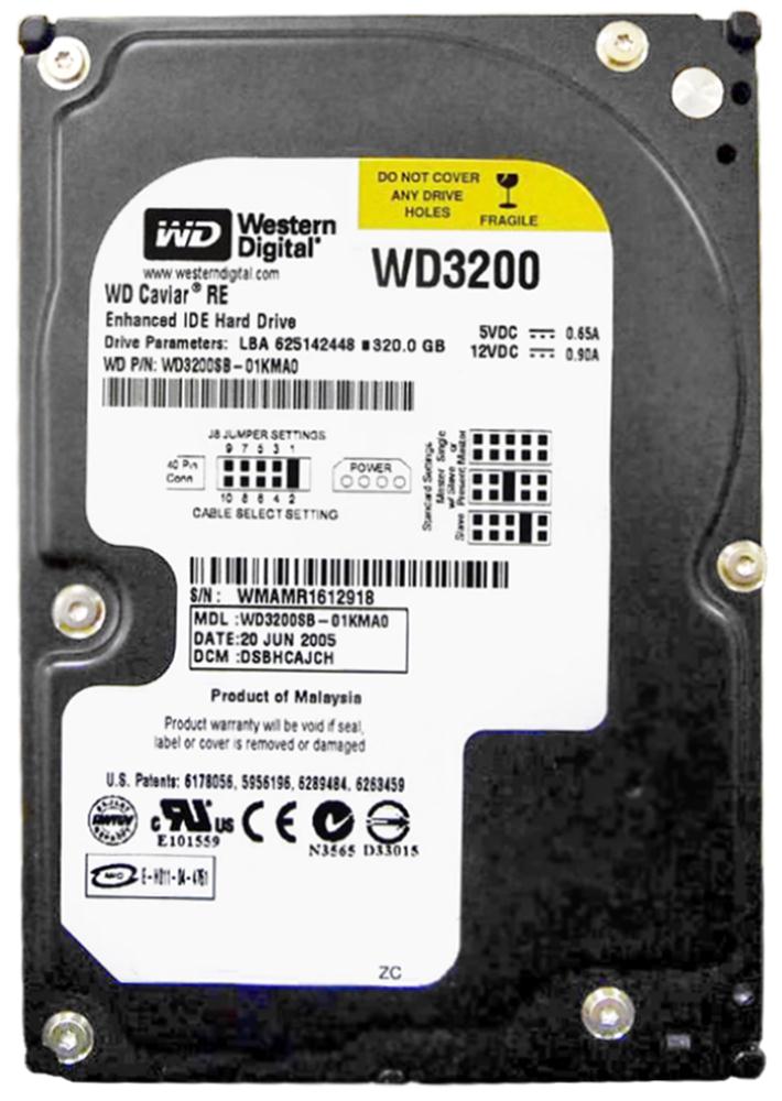 WD3200SB Western Digital Caviar 320GB 7200RPM EIDE Ultr...
