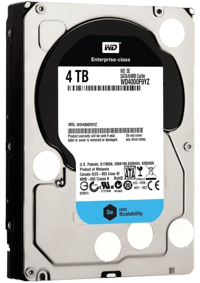 WD4000F9YZ-09N20L1 Western Digital SE 4TB 7200RPM SATA ...