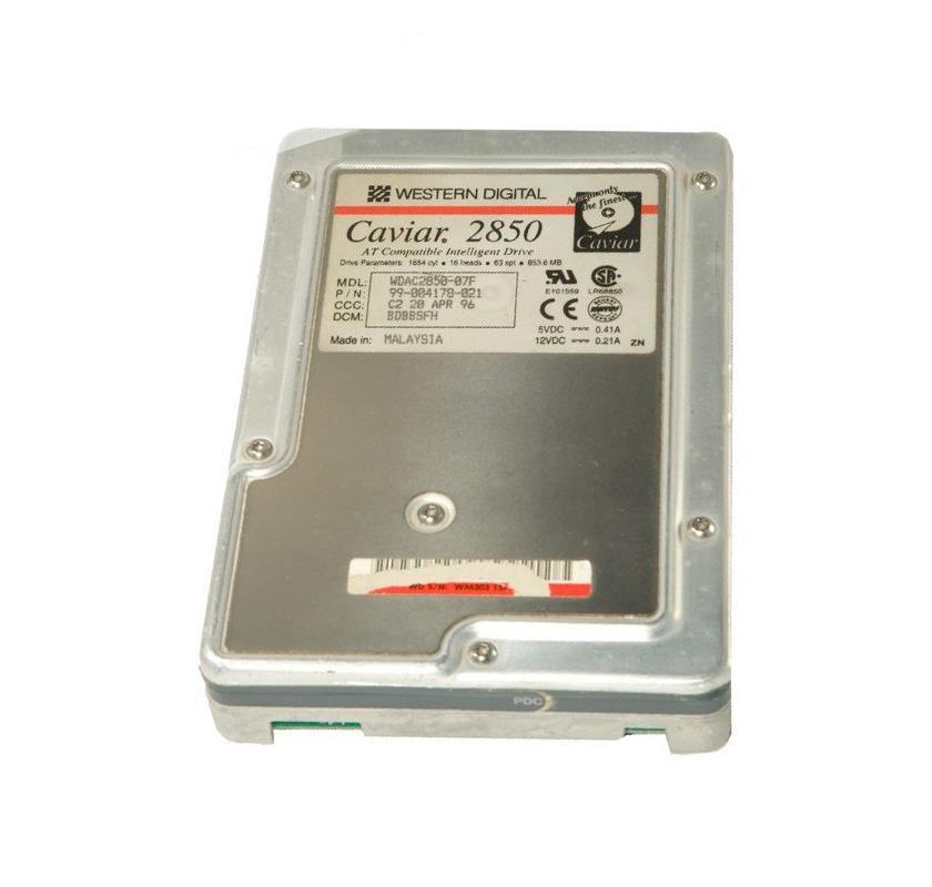 WDAC2850-40F Western Digital 800MB 3.5-inch Hard Drive