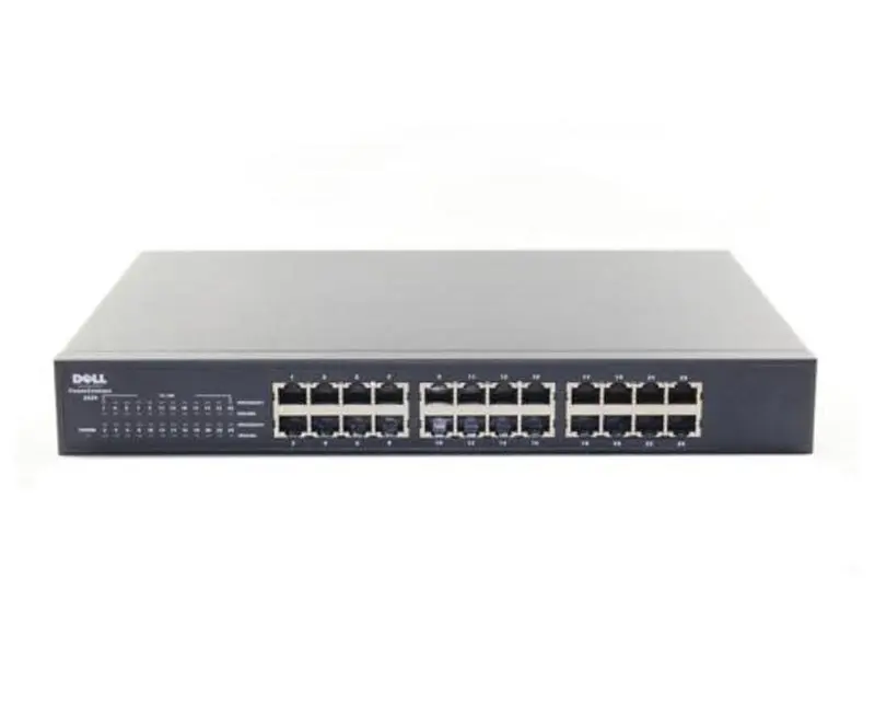 XJ022 Dell PowerConnect 2224 24-Ports 10/100 Fast Ethernet Network Switch