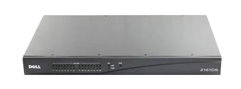 Y5367 Dell PowerEdge 2161DS 1X1X16 Port KVM Over IP Remote Digital Console Switch