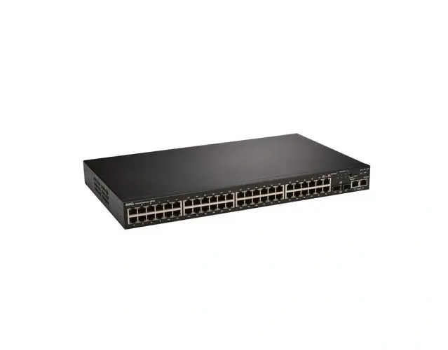 YJ417 Dell PowerConnect 6024F 24-Port SFP with 8-Port Layer 3 Managed Gigabit Ethernet Switch